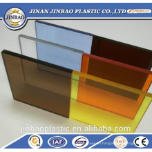 clear and color 100% new material frosted plastic wall panel